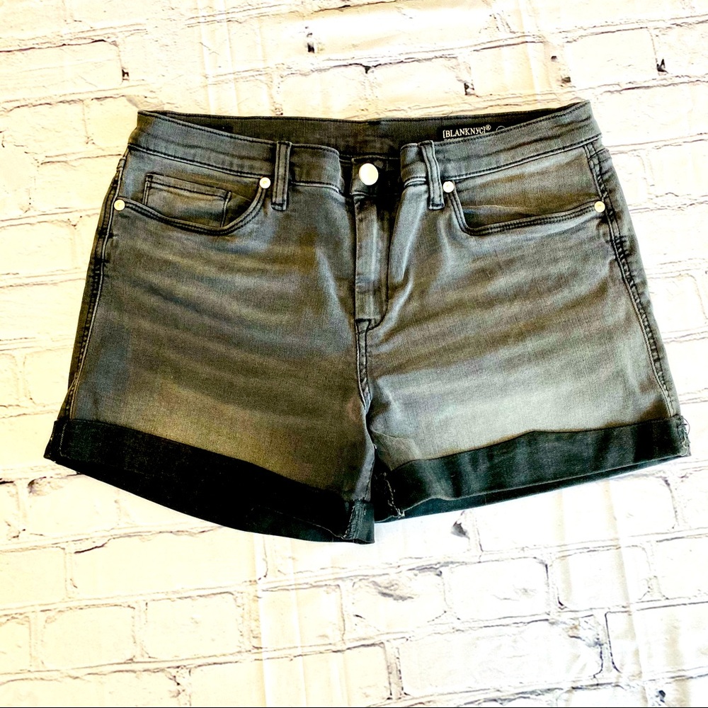 BLANKNYC Shorts The Fulton Cuff Hem Denim Jeans